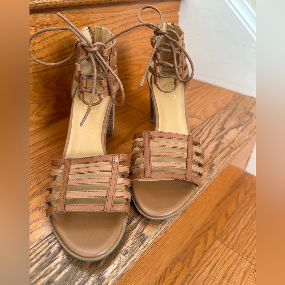 New Franco Sarto “Enrika” Leather Sandal